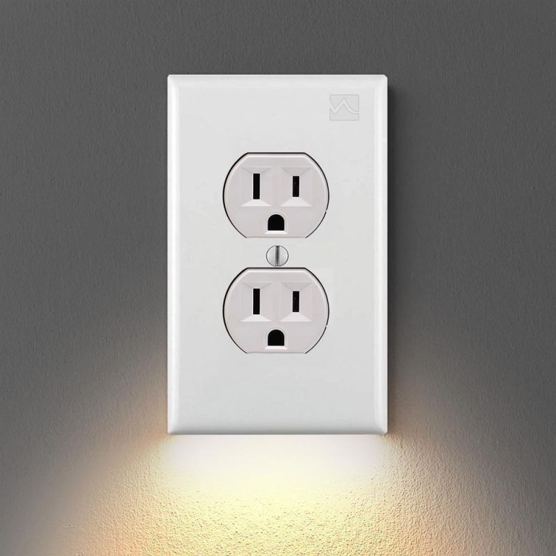 Outlet Wall Plate With LED Night Lights - Image 5