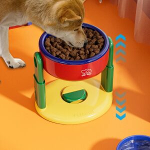 PawsUp Adjustable Pet Feeding Bowl