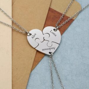 Personalized Puzzle Necklace