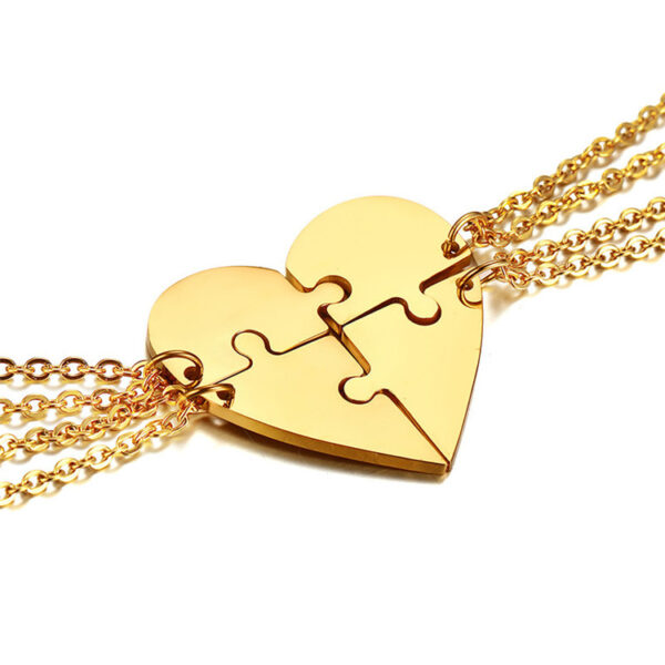 Personalized Puzzle Necklace - Image 6