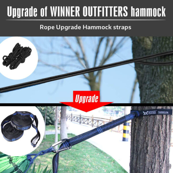 Portable Parachute Leisure Travel Hammock - Image 4