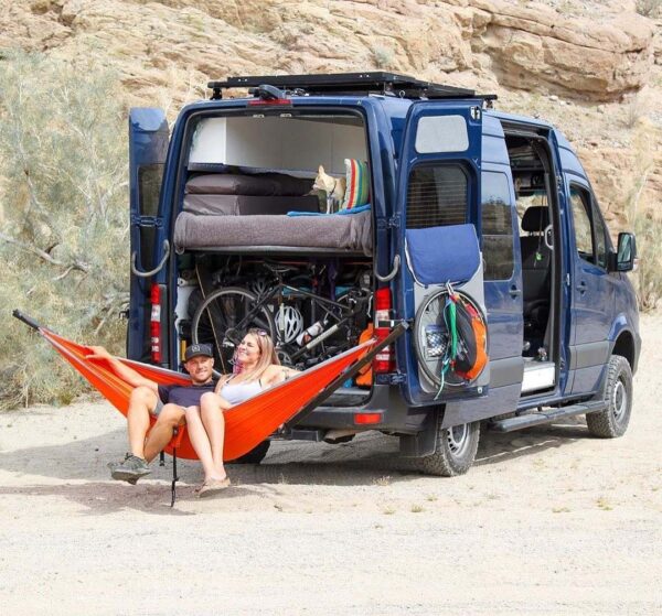 Portable Parachute Leisure Travel Hammock - Image 7