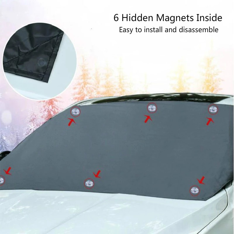 Premium Windshield Snow Cover Sunshade - Image 5