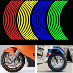 Reflective sticker on Wheel Hub-2SETS