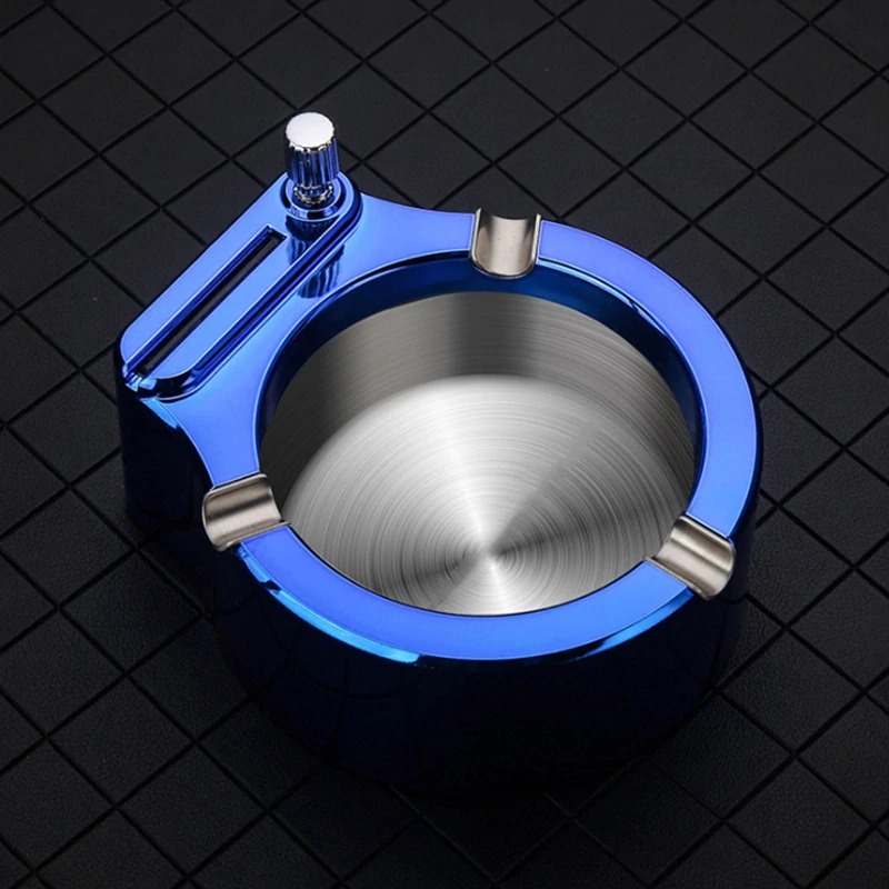 Retro Metal ash jar Ten Thousand Match Lighter - Image 2