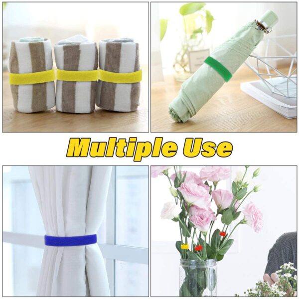 Reusable Cable Ties-100Pcs - Image 6