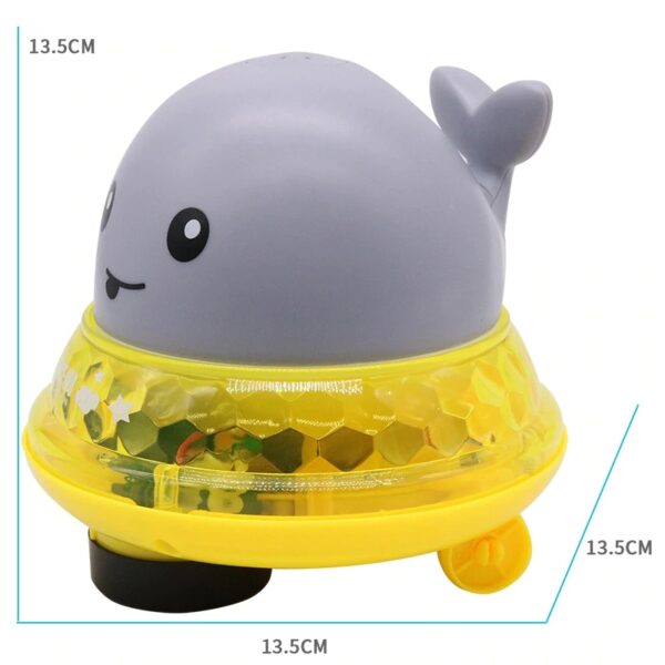 SPRINKLER WHALE BATH TOY WITH LED LIGHTS - Image 4