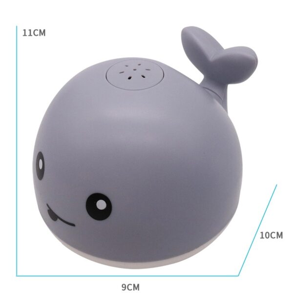SPRINKLER WHALE BATH TOY WITH LED LIGHTS - Image 6