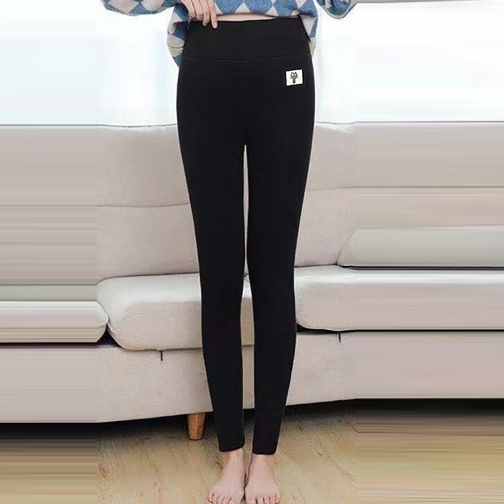 SUPER THICK CASHMERE WOOL LEGGINGS - Image 2
