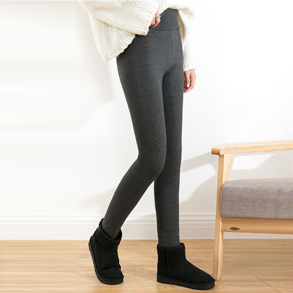 SUPER THICK CASHMERE WOOL LEGGINGS - Image 5