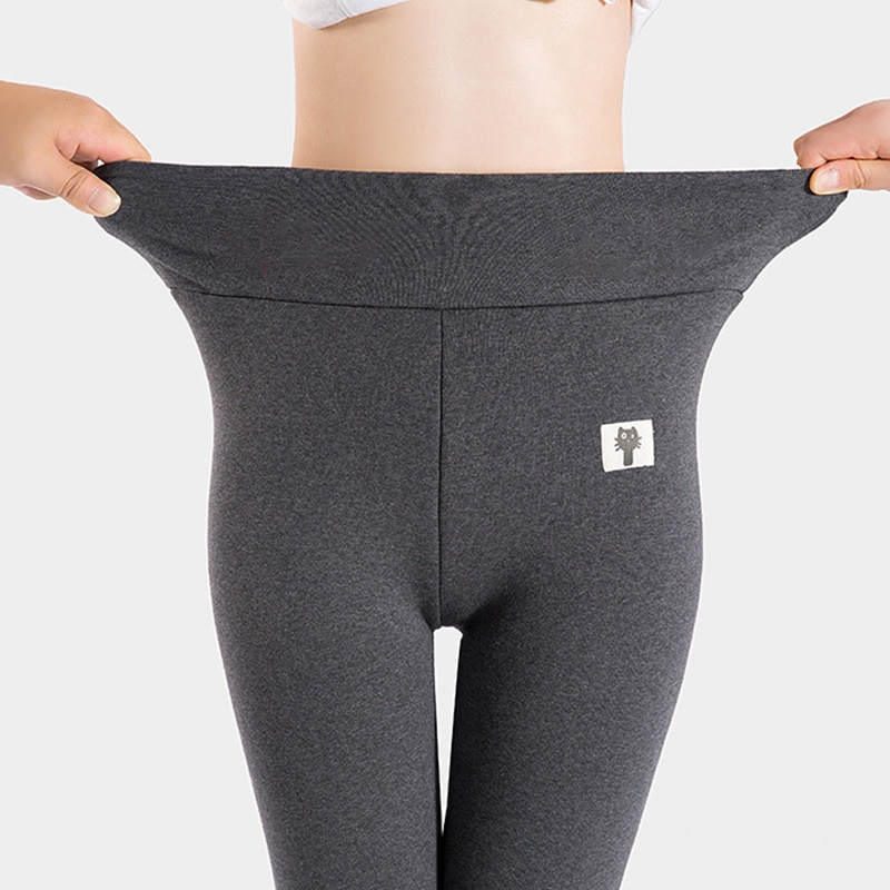 SUPER THICK CASHMERE WOOL LEGGINGS - Image 6