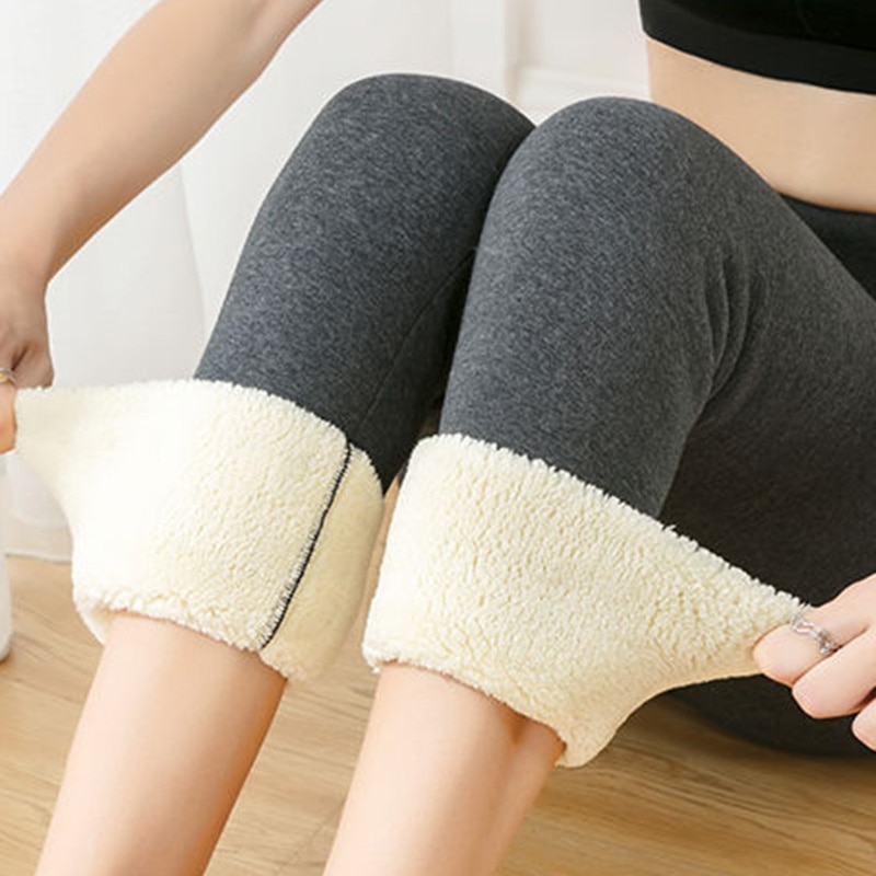 SUPER THICK CASHMERE WOOL LEGGINGS - Image 7