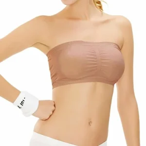 SUPPORTIVE BANDEAU BRA-3PCS [Random Color]