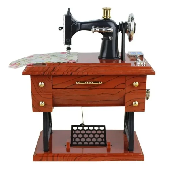 Sewing Machine-Shaped Music Box - Image 2