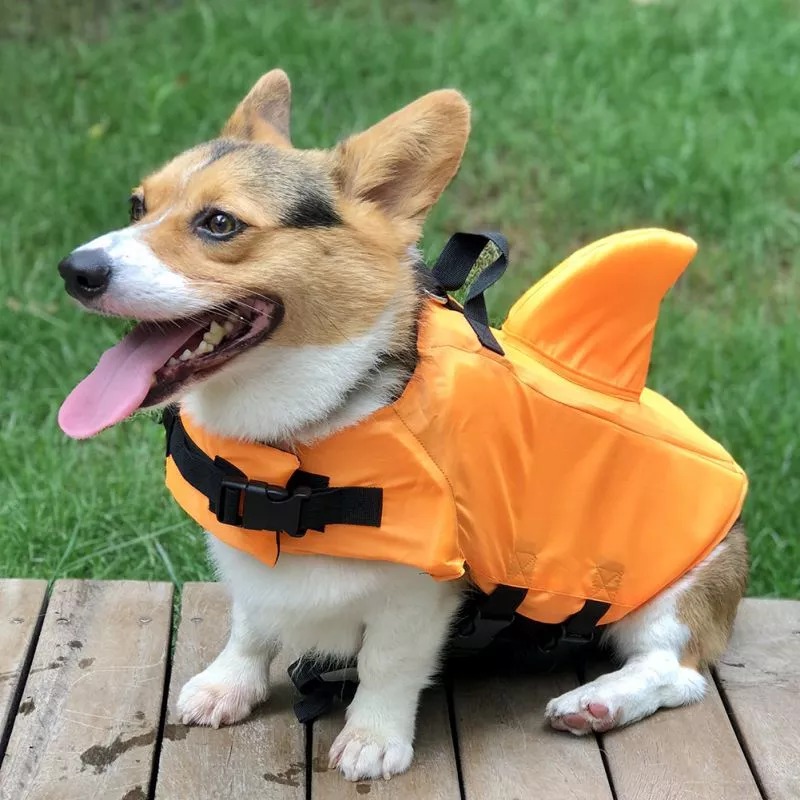 Shark Dog Safety Life Jacket - Image 5