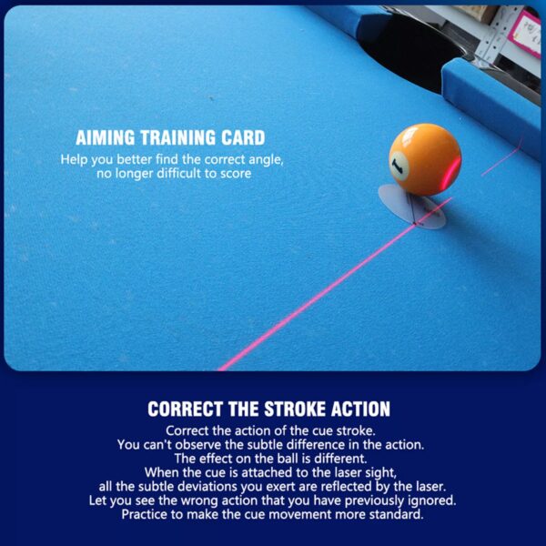 Snooker Cue laser Sight - Best Training Aid - Image 7