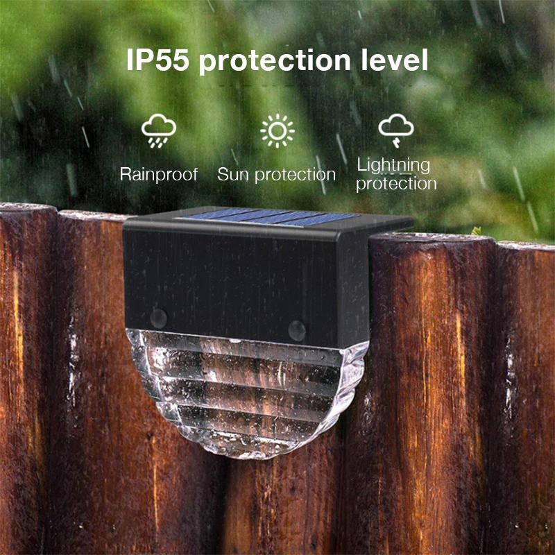 Solar Deck Lights - 4pcs - Image 3