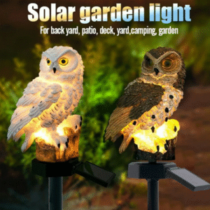 Solar Owl Lamp