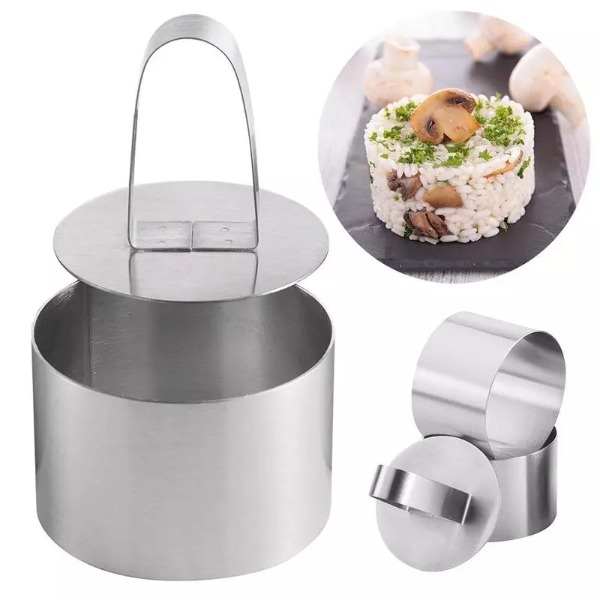 Stainless Steel 3d Round Cake Molds - 2 PCS - Image 4