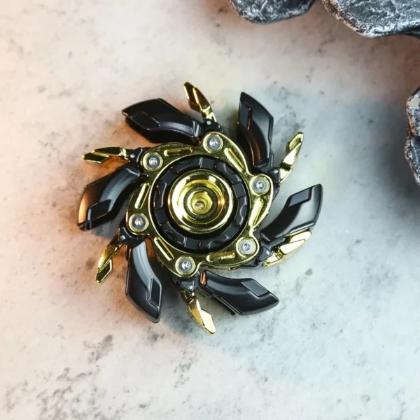 Stainless Steel Mecha Fidget Spinner - Image 2