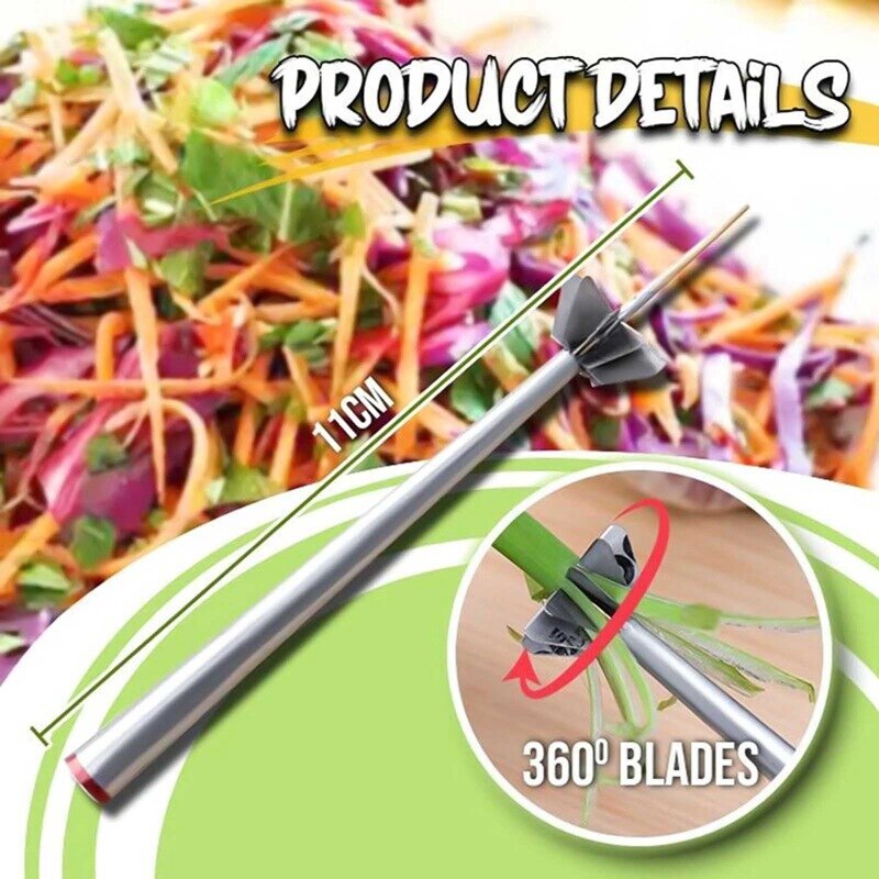 Stainless Steel Plum Blossom Onion Cutter - Image 4