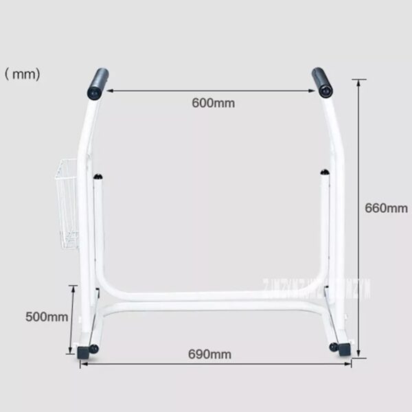 Stand Alone Toilet Rail - Image 6