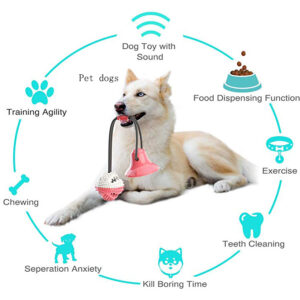 THE CHEWY BALL - TOY FOR TEETH CLEANING