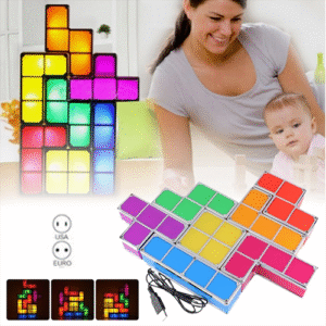 Tetris Stackable LED Night Light