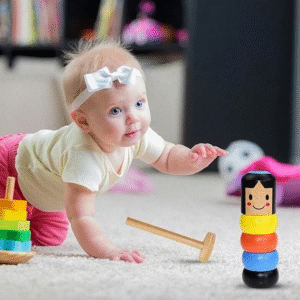 Unbreakable wooden Man Magic Toy