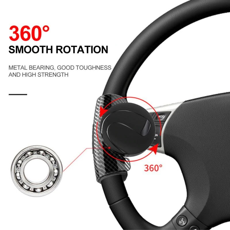 Universal 360° Steering Wheel Booster Knob - Image 5