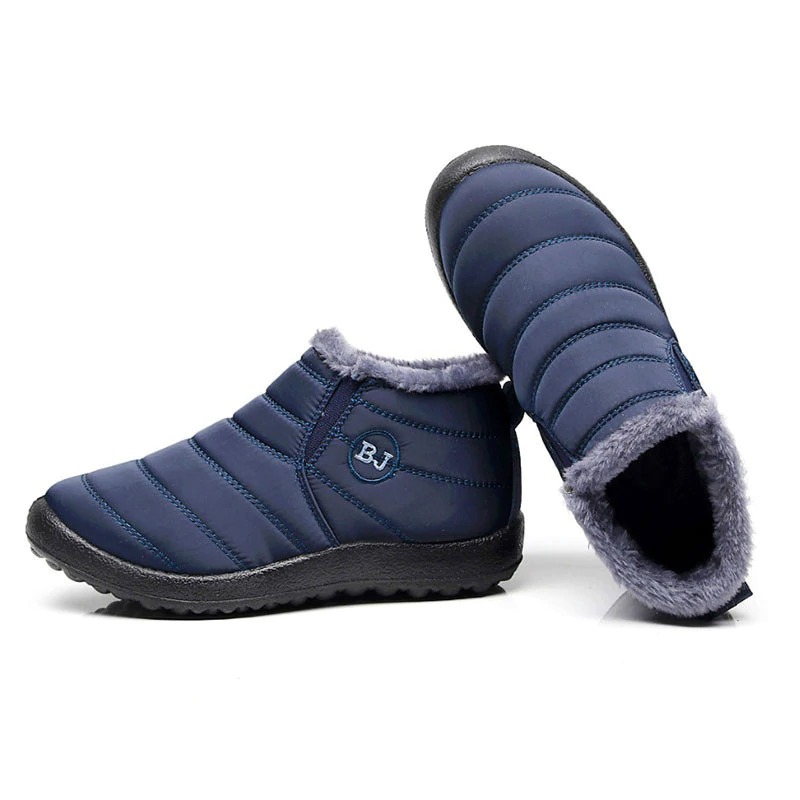 Waterproof Fur Lined Snow Short Boots - Image 3
