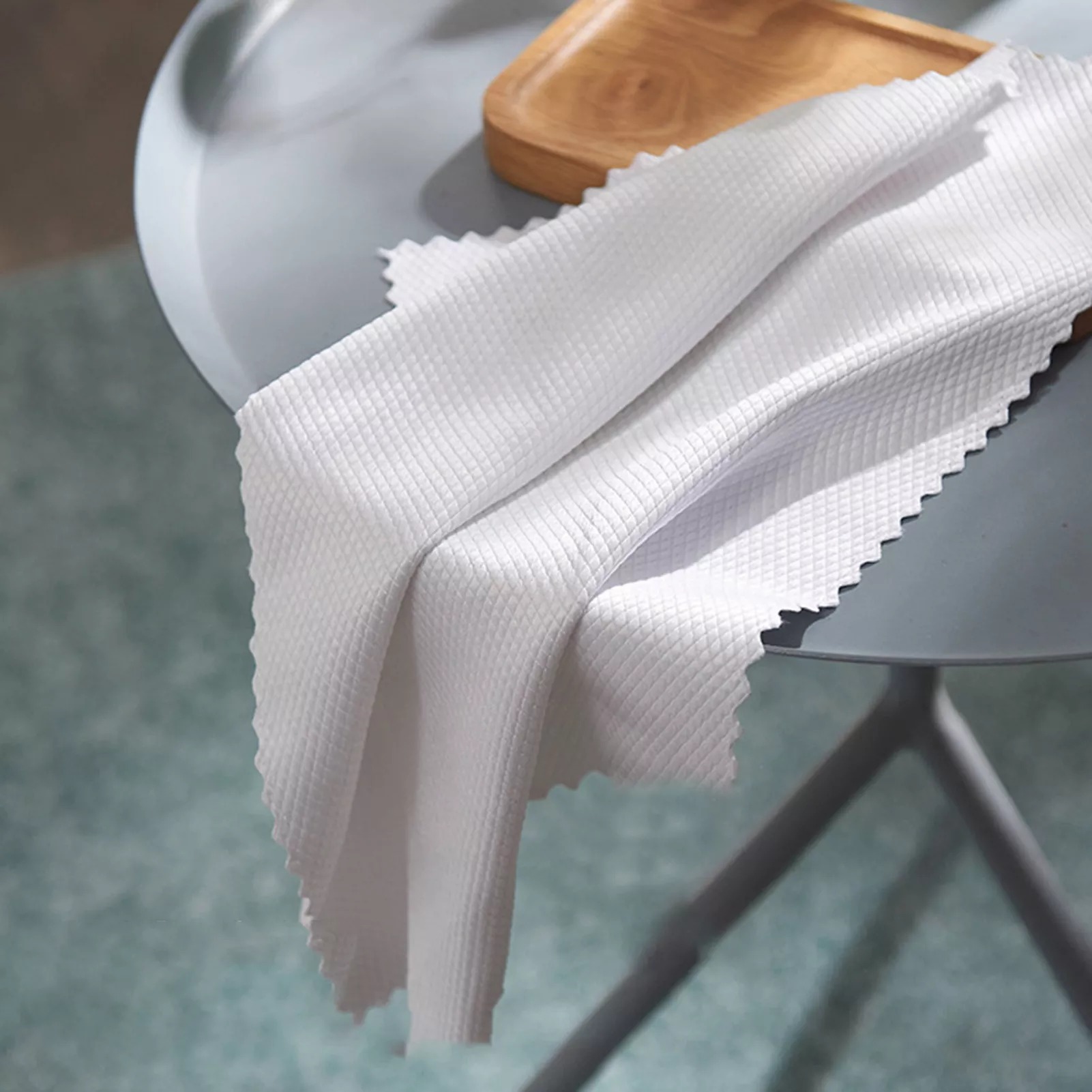 Wave Pattern Fish Scale Cloth Rag-5pcs - Image 3