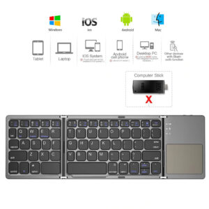 Wireless Bluetooth Foldable Keyboard