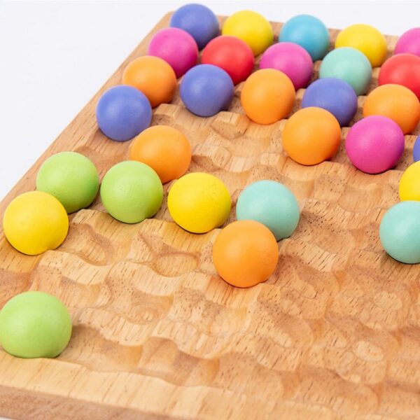 Wooden Board Bead Game - Image 3