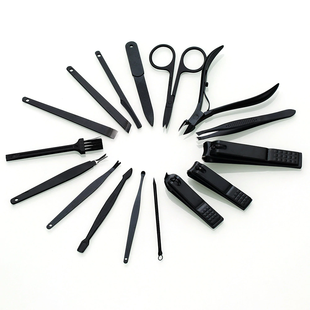 16PCS Stainless Steel Nail Clippers Kit - Image 2