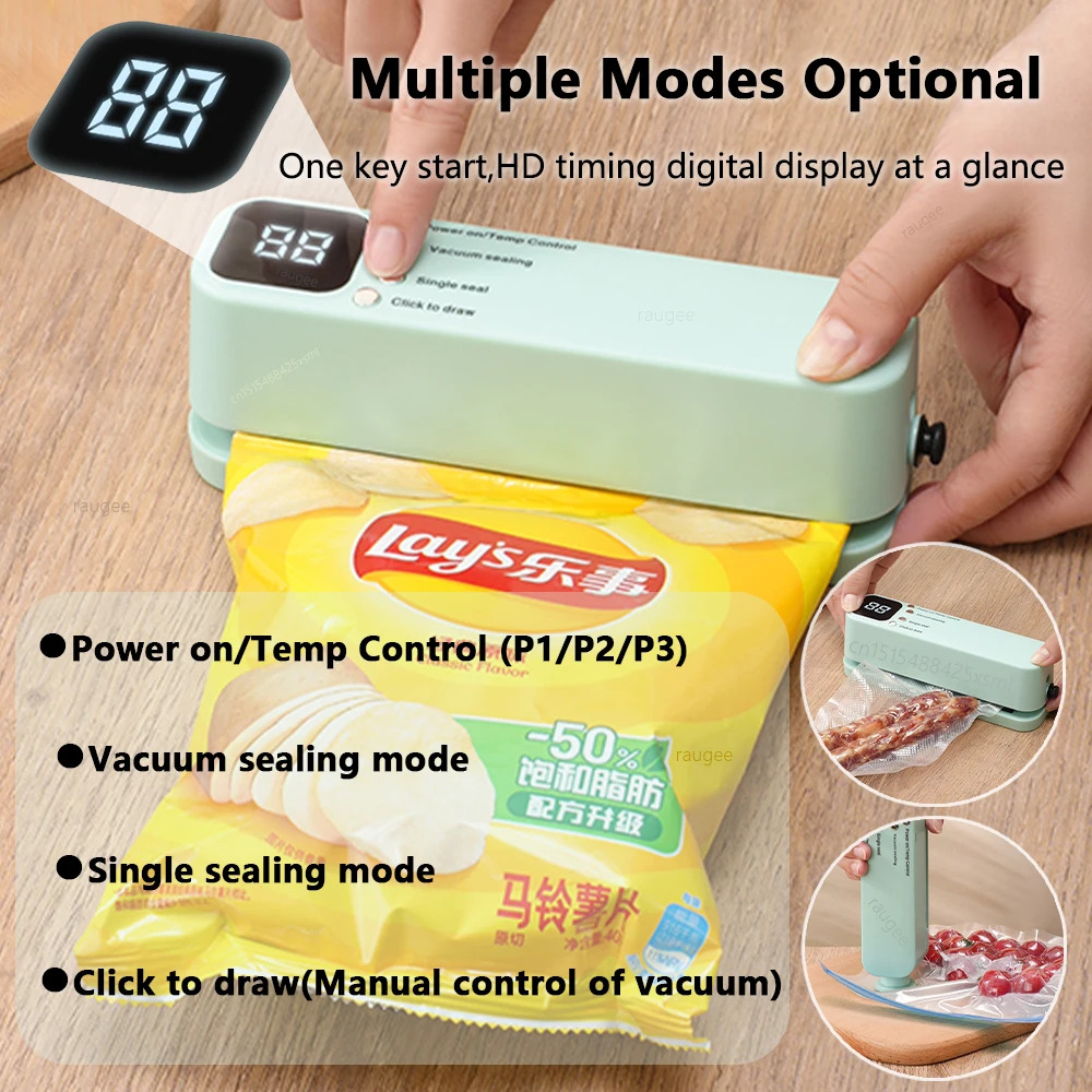 3-in-1 Mini Vacuum Sealer - Image 4