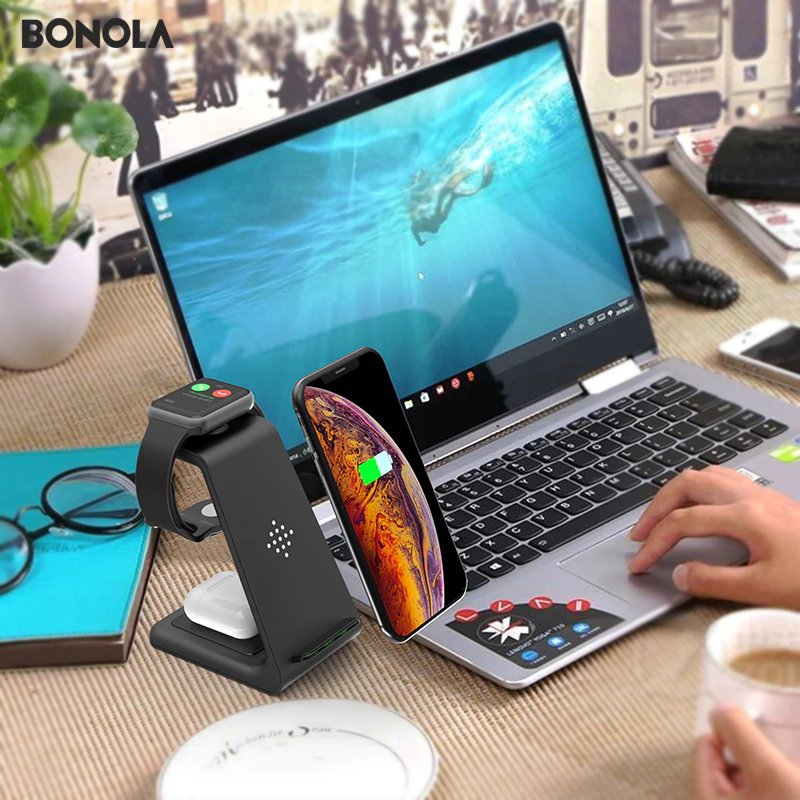 3 in 1 Wireless Charger Station - Image 5