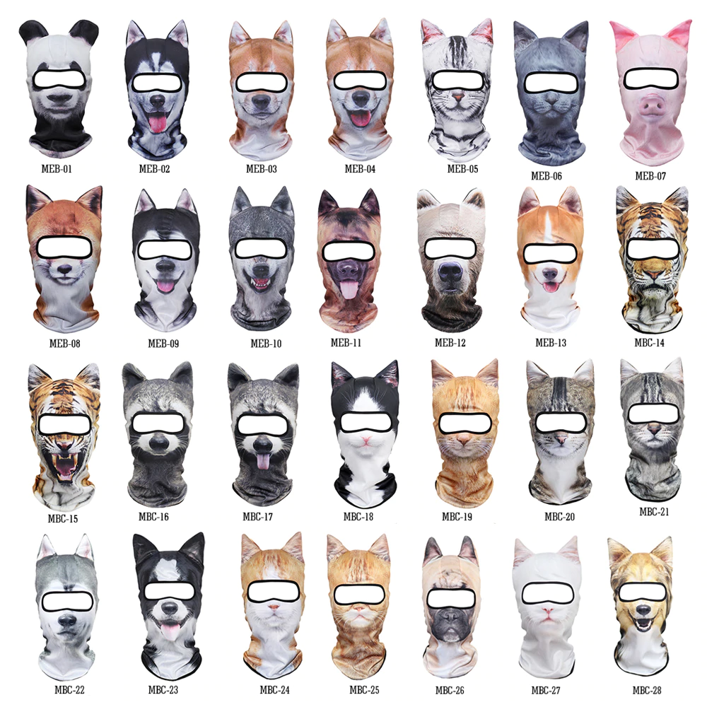 3D Animal Balaclava - Image 3