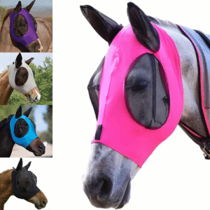 ANTI-FLY MESH EQUINE MASK