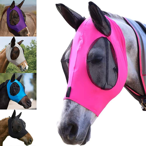 ANTI-FLY MESH EQUINE MASK
