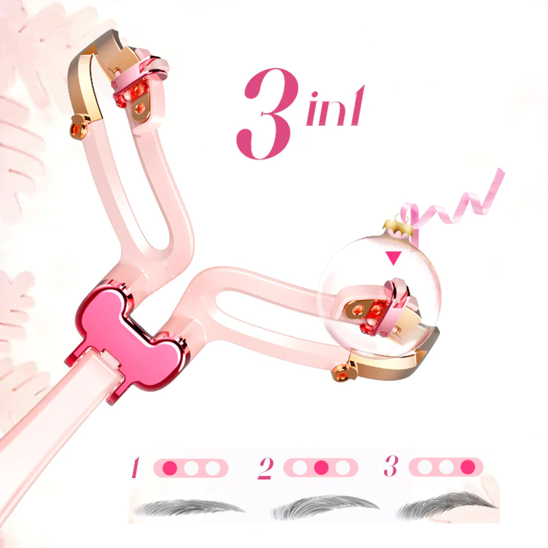 Adjustable Eyebrow Shapes Stencil - Image 2