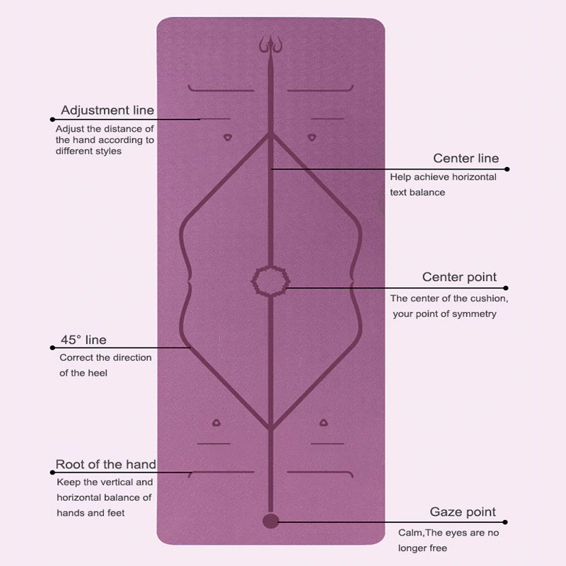 BODY ALIGNING YOGA MAT - Image 6
