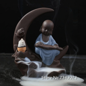 BUDDHA CRESCENT MOON INCENSE