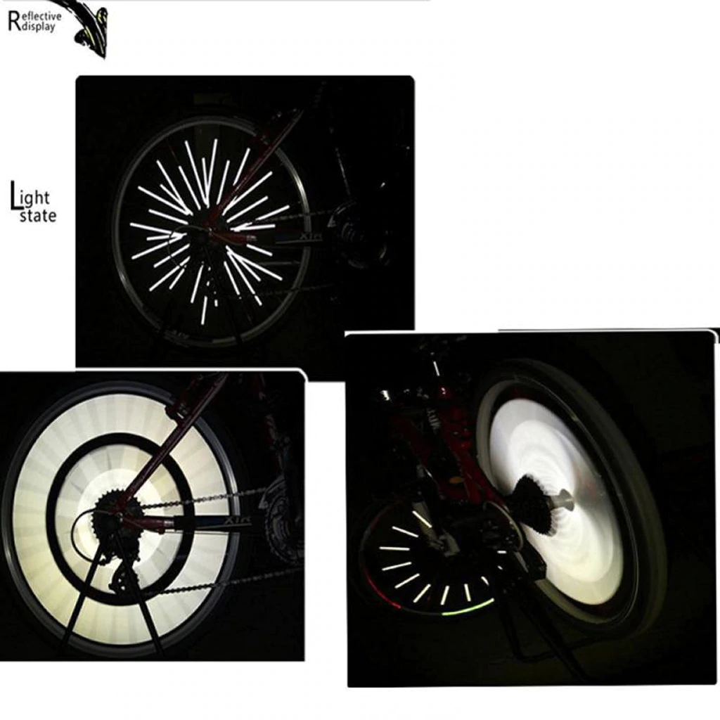 Bicycle Wheel Spoke Reflector (12PCS/PACK) - Image 4