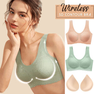 Brand New 2020 5D Wireless Contour Bra
