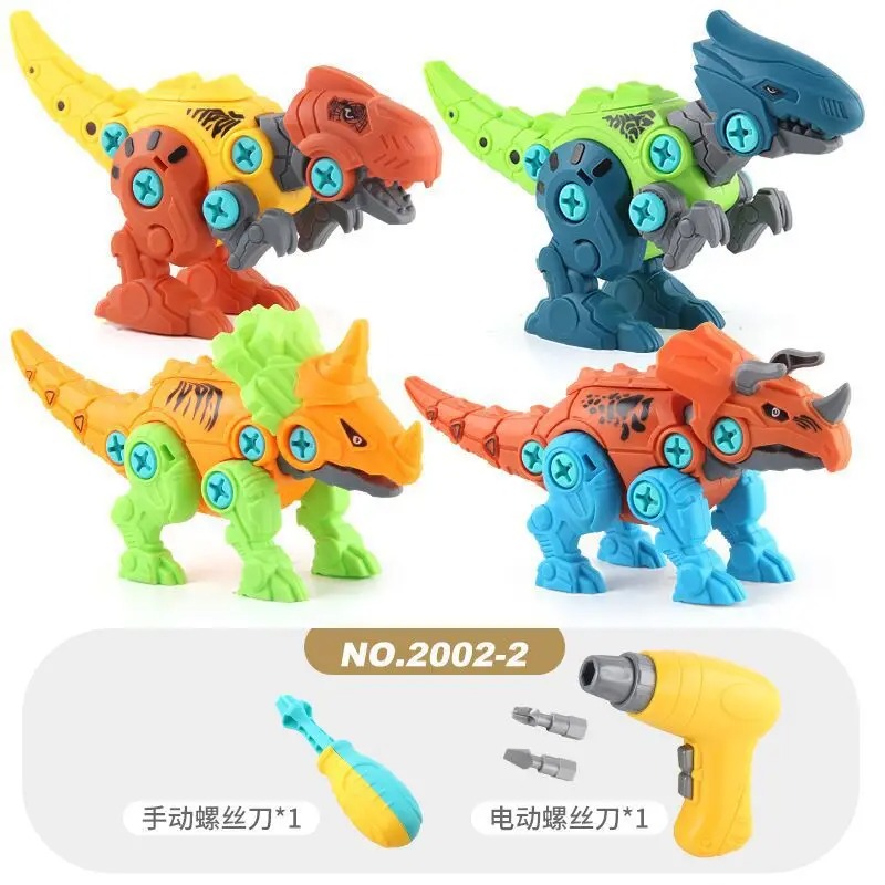 Build & Play Dinosaur Construction Toy Set - Image 8