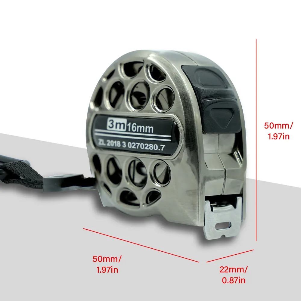 Carved Stainless Steel Measuring Tape - Image 8