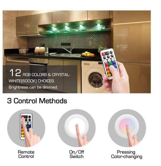 Colour-changing remote-controlled LED wireless - Image 4