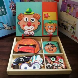 Dress Up & Learn - 3D Magnetic Puzzle Set