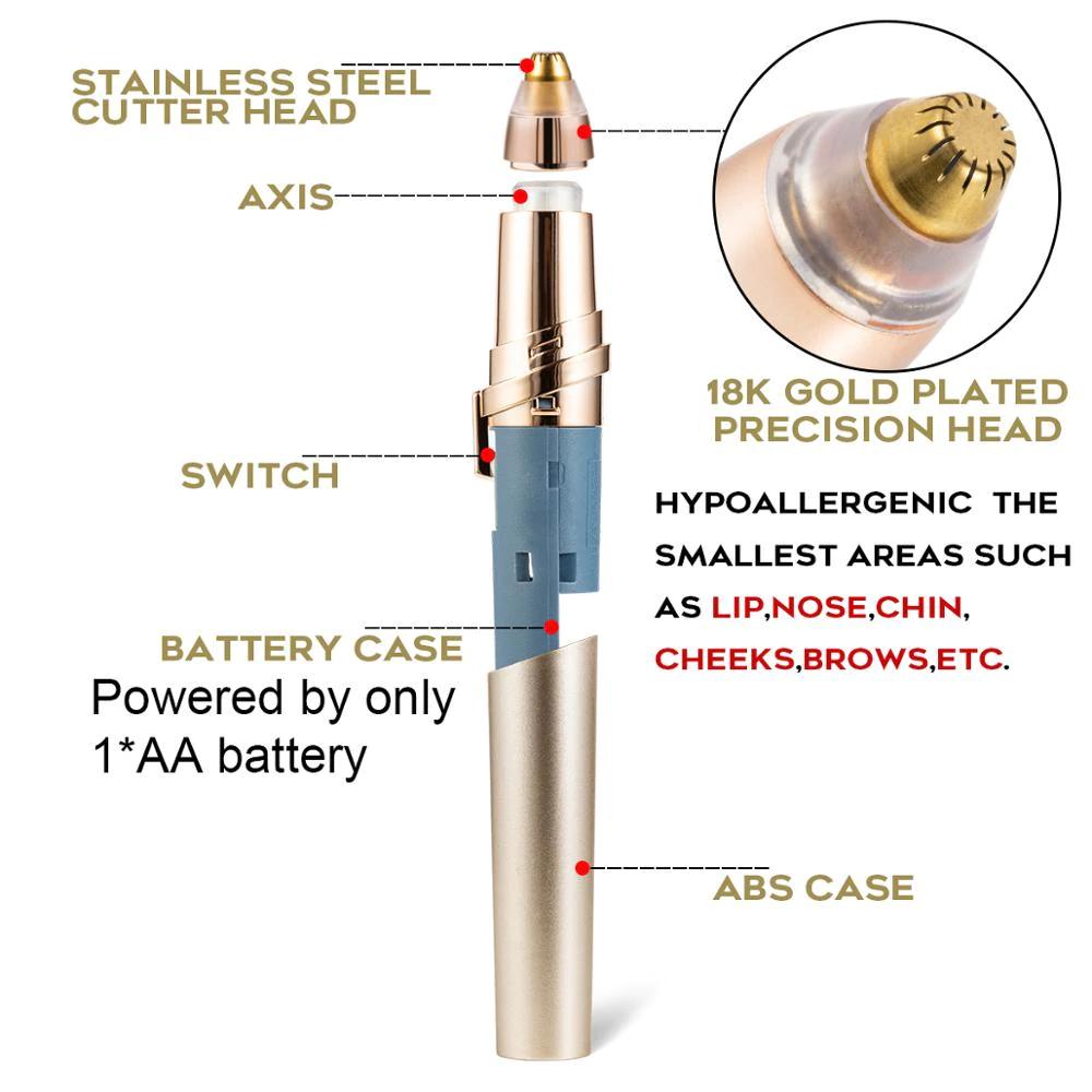 Eyebrow Trimmer Pen - Image 4